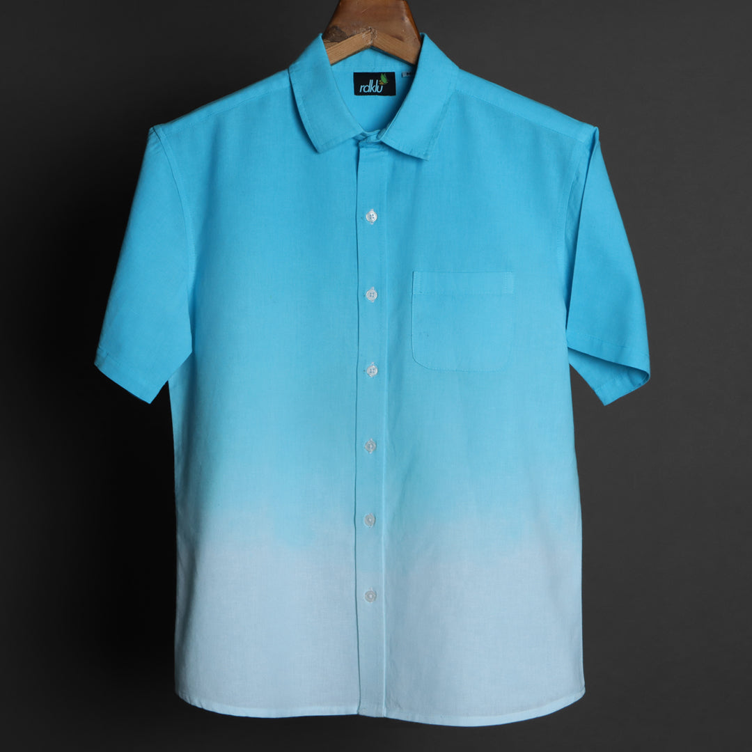Prints - RDKLU -Ombre Dye Shirt For Men#604