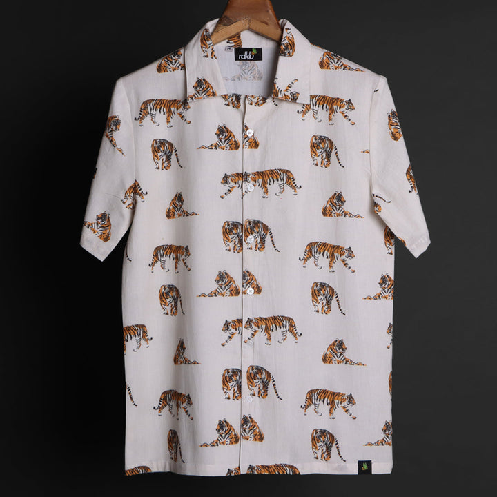 Prints - RDKLU -Cuban Collar Shirt For Men#515