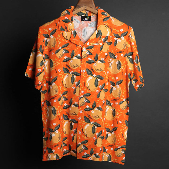 Prints - RDKLU - Cuban Collar Shirt For Men#459