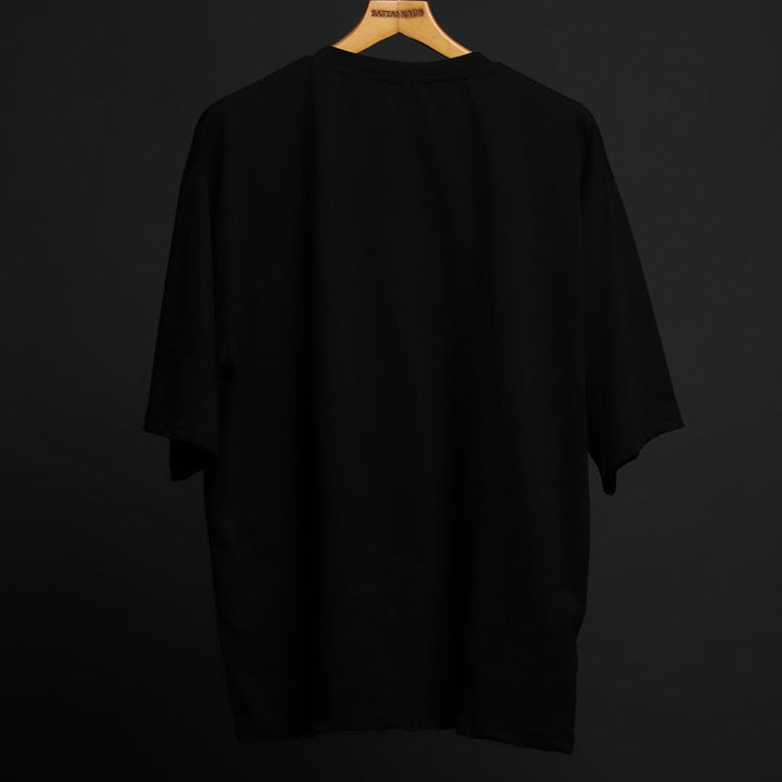 Printed Oversized Tee - THE VOID - MEN'S PRINTED OVER SIZE TEE#67