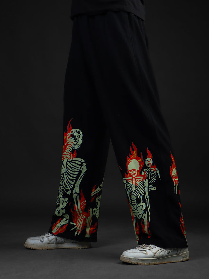 Printed Wide Leg Pant # 40