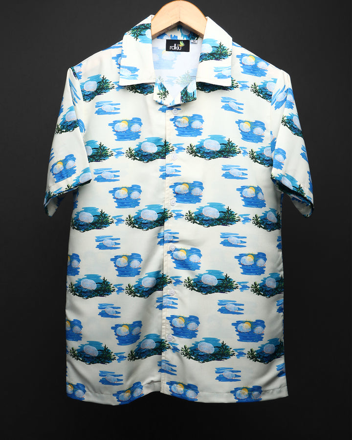 Printed Cuban SHIRT #14