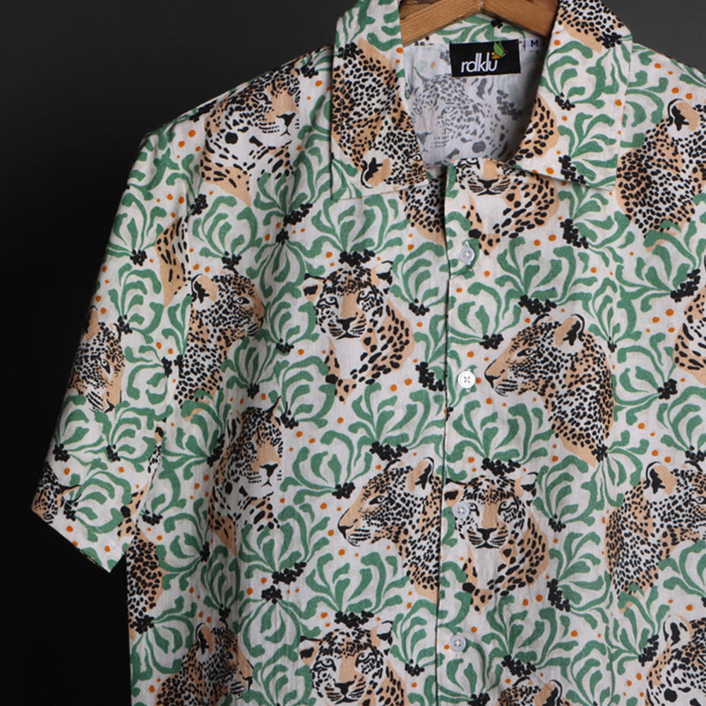 Prints - RDKLU -Cuban Collar Shirt For Men#514