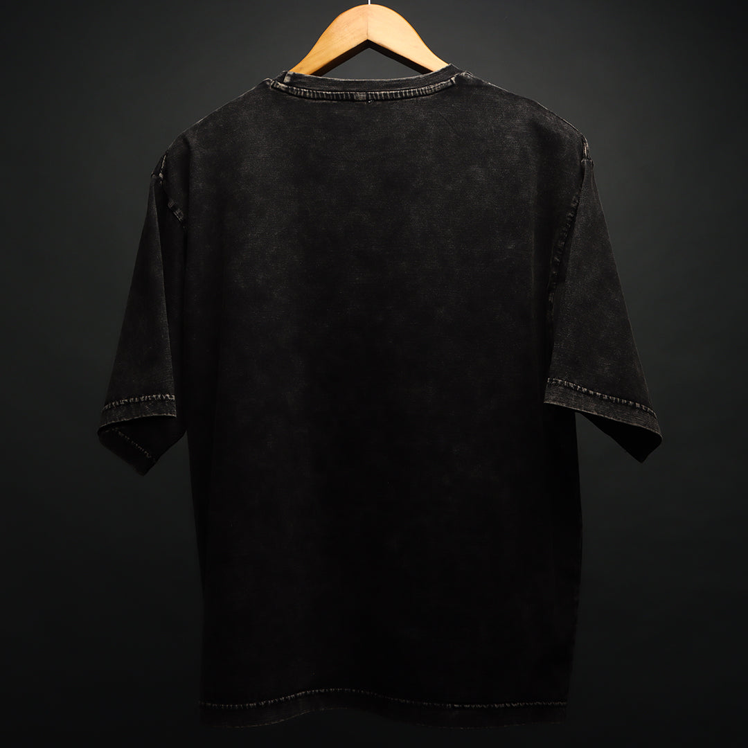 ACID WASH OVER SIZE TEE #34