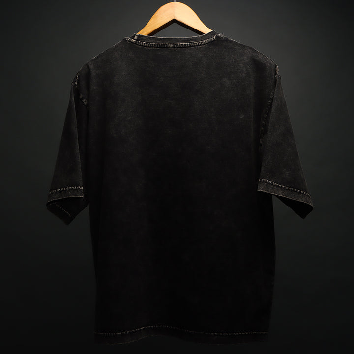 ACID WASH OVER SIZE TEE #34