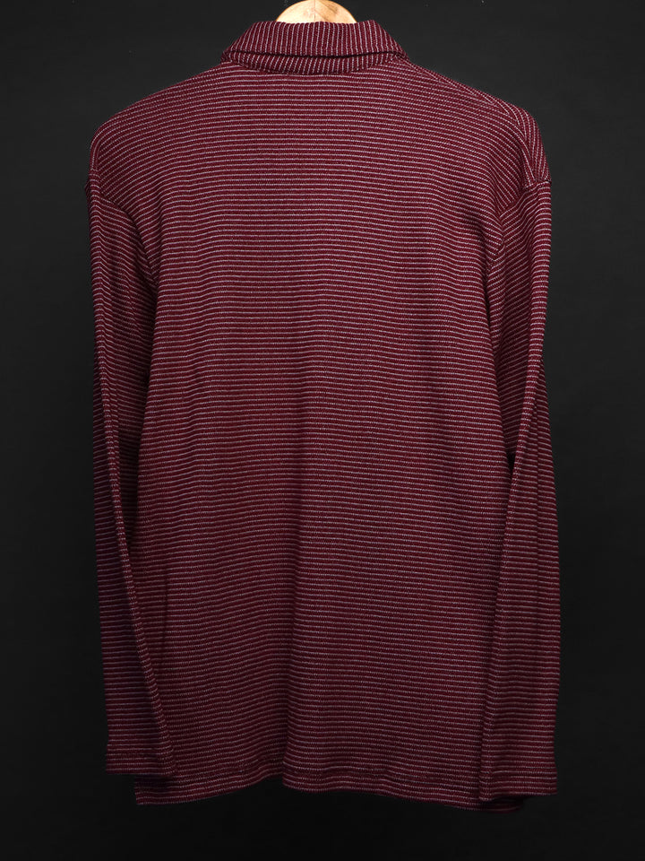 Boho Stripes * Full Sleeve Polo Tee#23