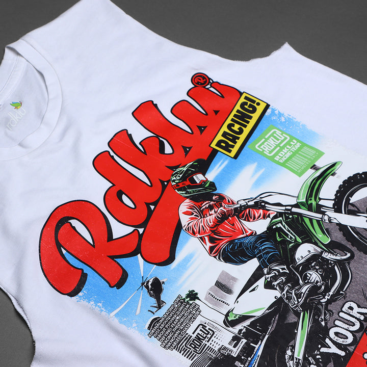 SUPERCROSS -Heavy GSM Cotton Sleeveless Vest#5