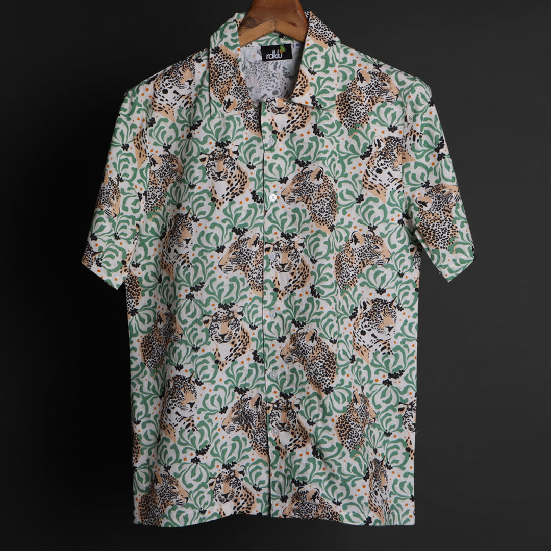 Prints - RDKLU -Cuban Collar Shirt For Men#514