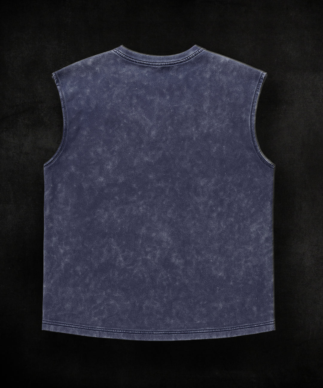 WASHED OUT PRINTED SLEEVELESS VEST #27