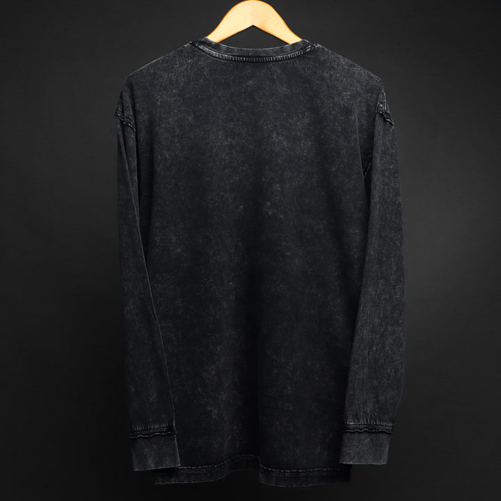 CARBON BURN - RAW EDGE * ACID HEAVY GSM SWEATSHIRT #14