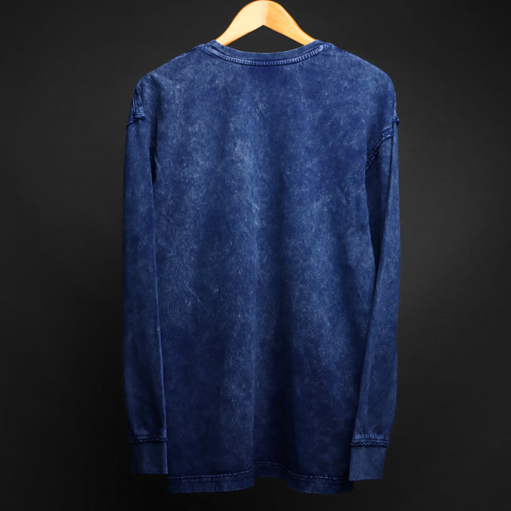 OCEAN FADE - RAW EDGE * ACID HEAVY GSM SWEATSHIRT #17