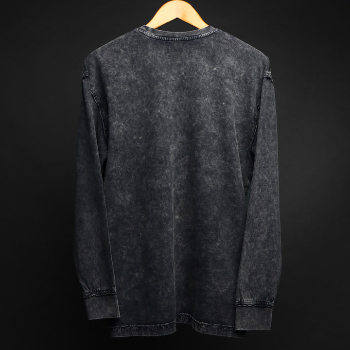 STEEL ASH - RAW EDGE * ACID HEAVY GSM SWEATSHIRT #13