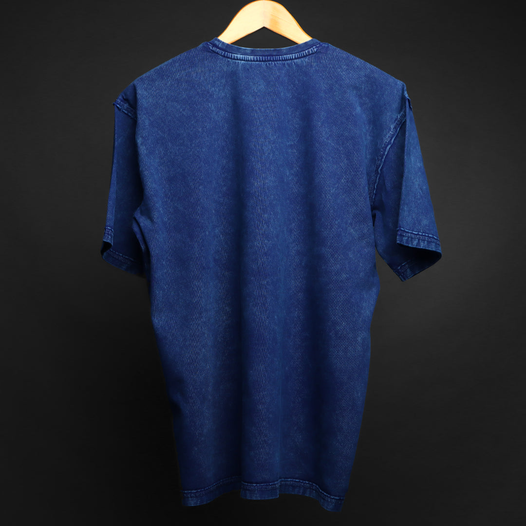 Origami Spirit - RAW EDGE * ACID HEAVY GSM PRINTED OVERSIZED TEE #27