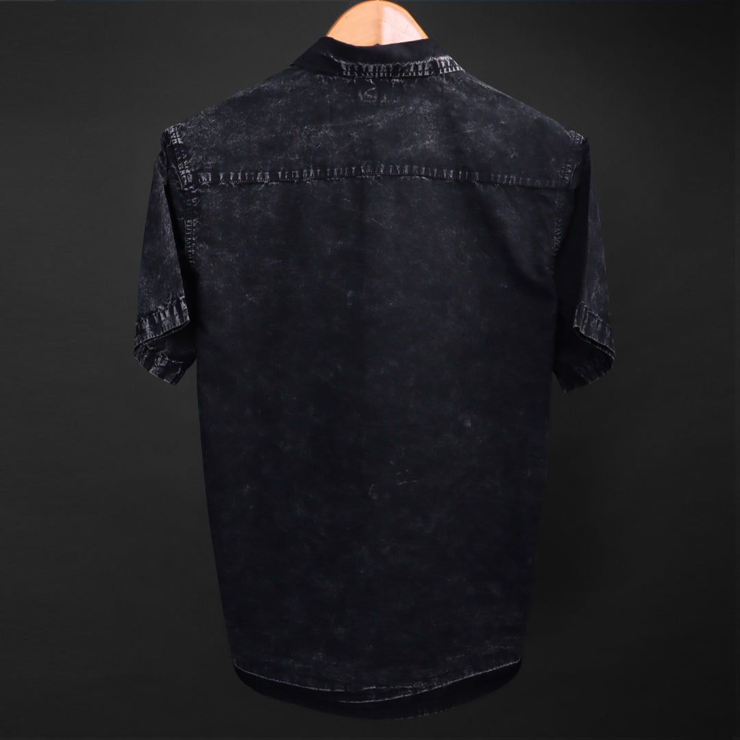 OBELISK * Acid Wash Regular Shirt #47
