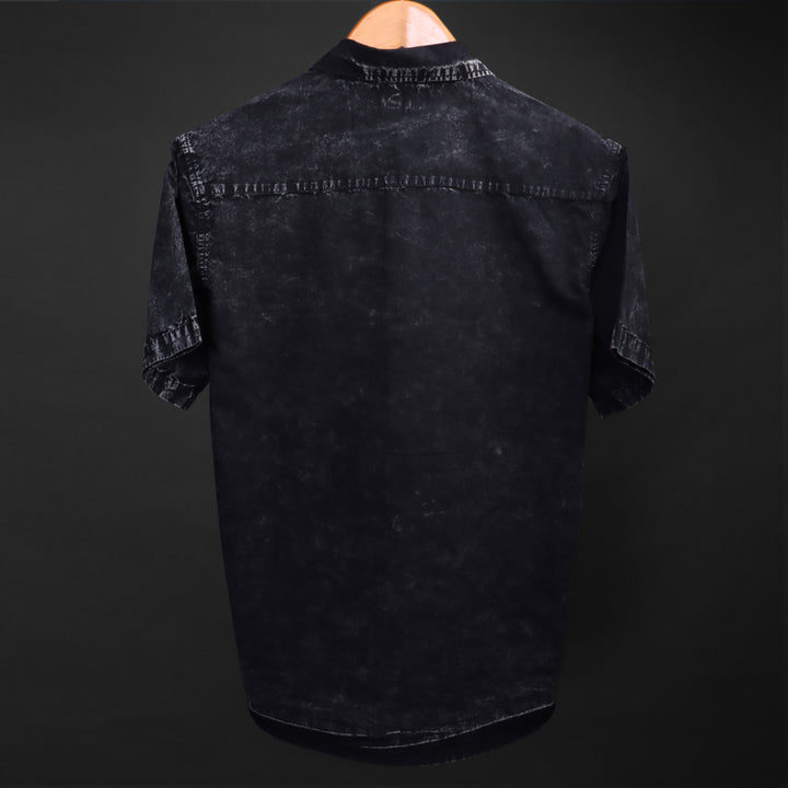 OBELISK * Acid Wash Regular Shirt #47
