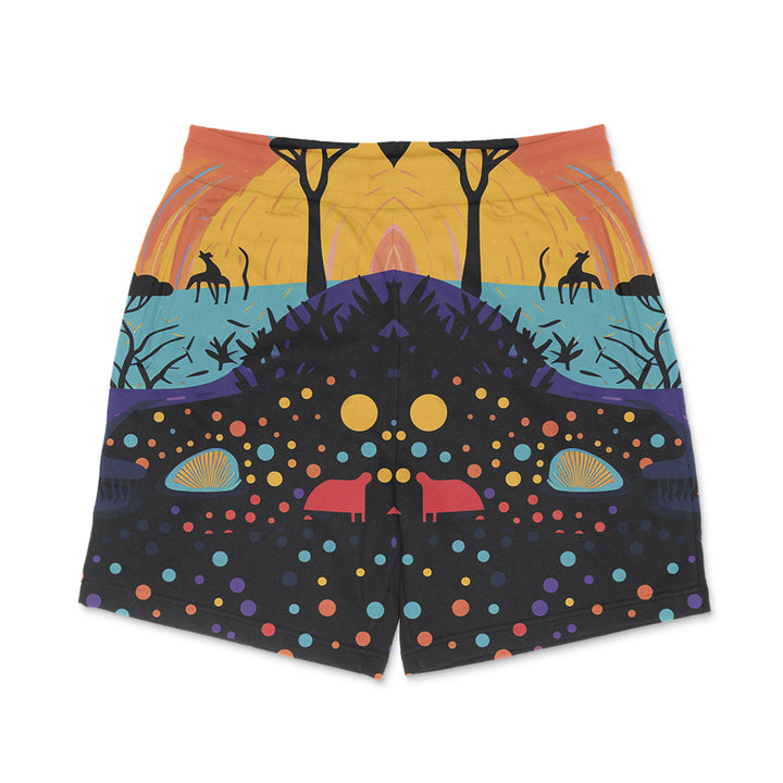 PRINTED SANDO & SHORT CO-ORD SET#3