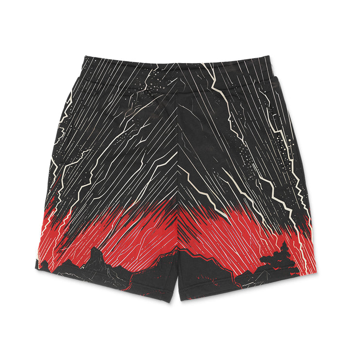 PRINTED SANDO & SHORT CO-ORD SET#4