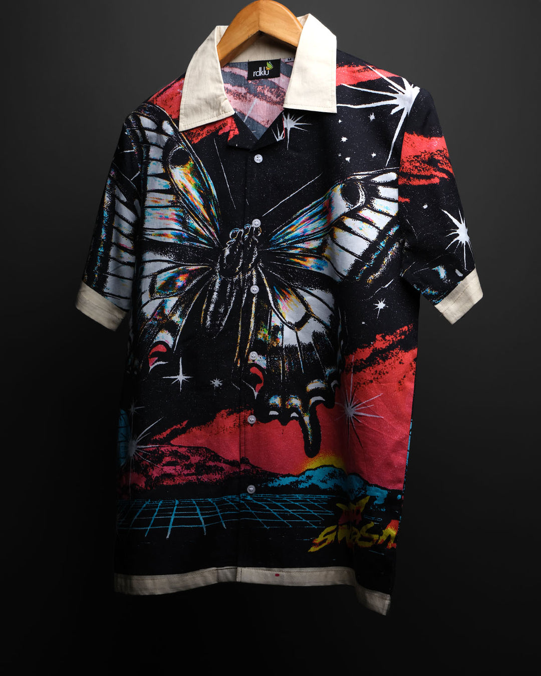 Melancholia  - Cuban Collar Shirt #169