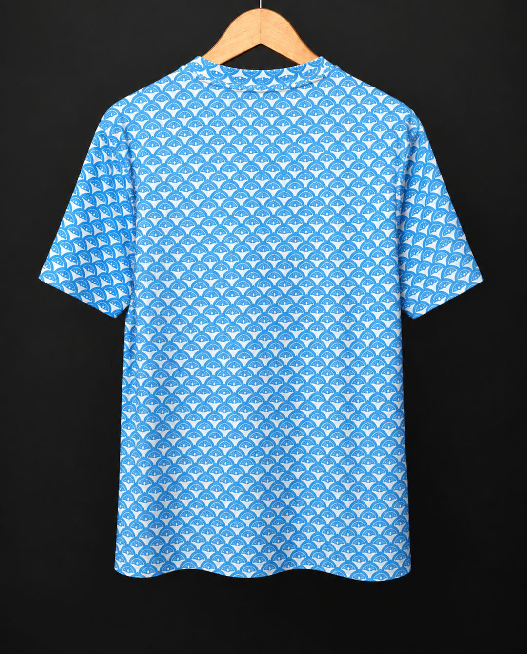 Azure * Cotton Printed Tee #72