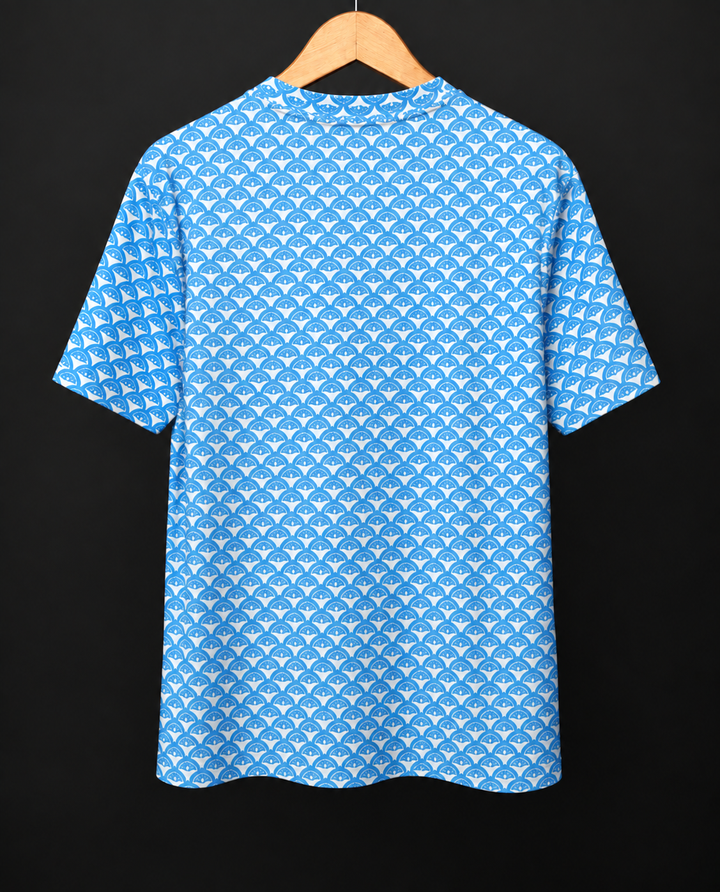 Azure * Cotton Printed Tee #72