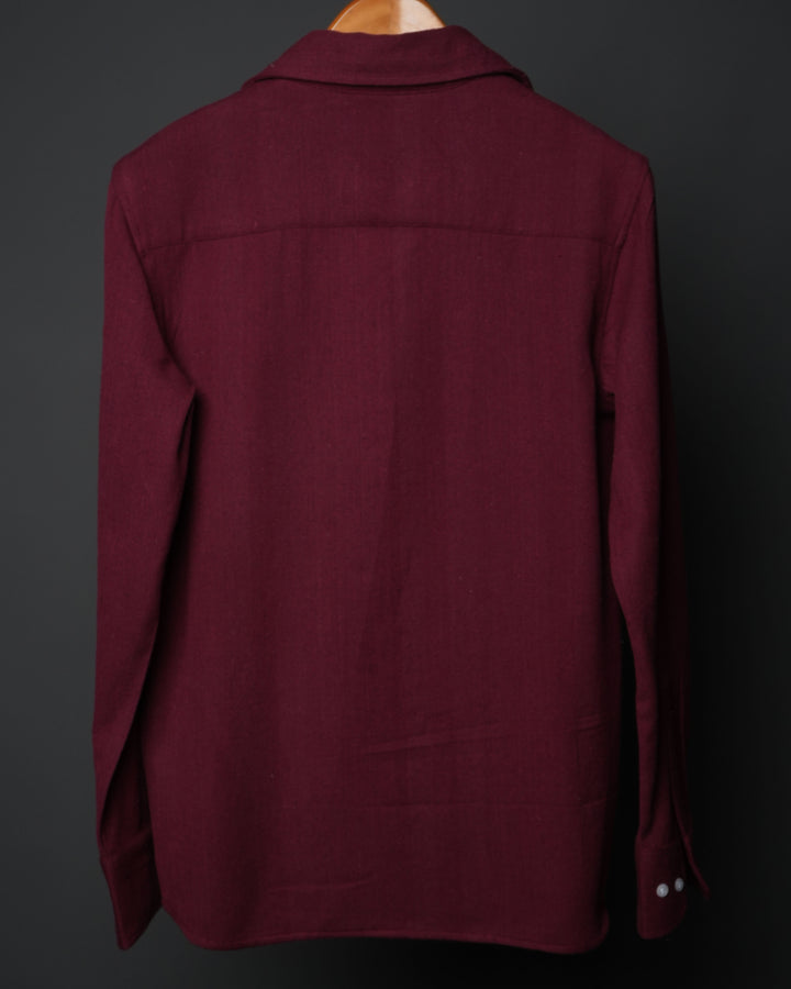 Bordeaux Zip Shirt #193