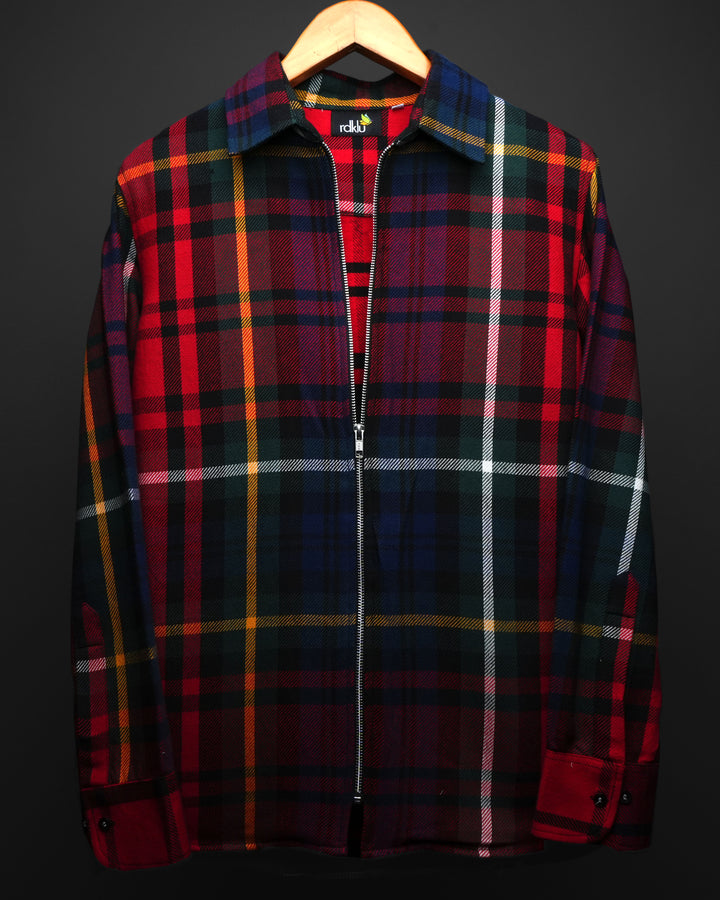 Caledon Zip Shirt Front #185