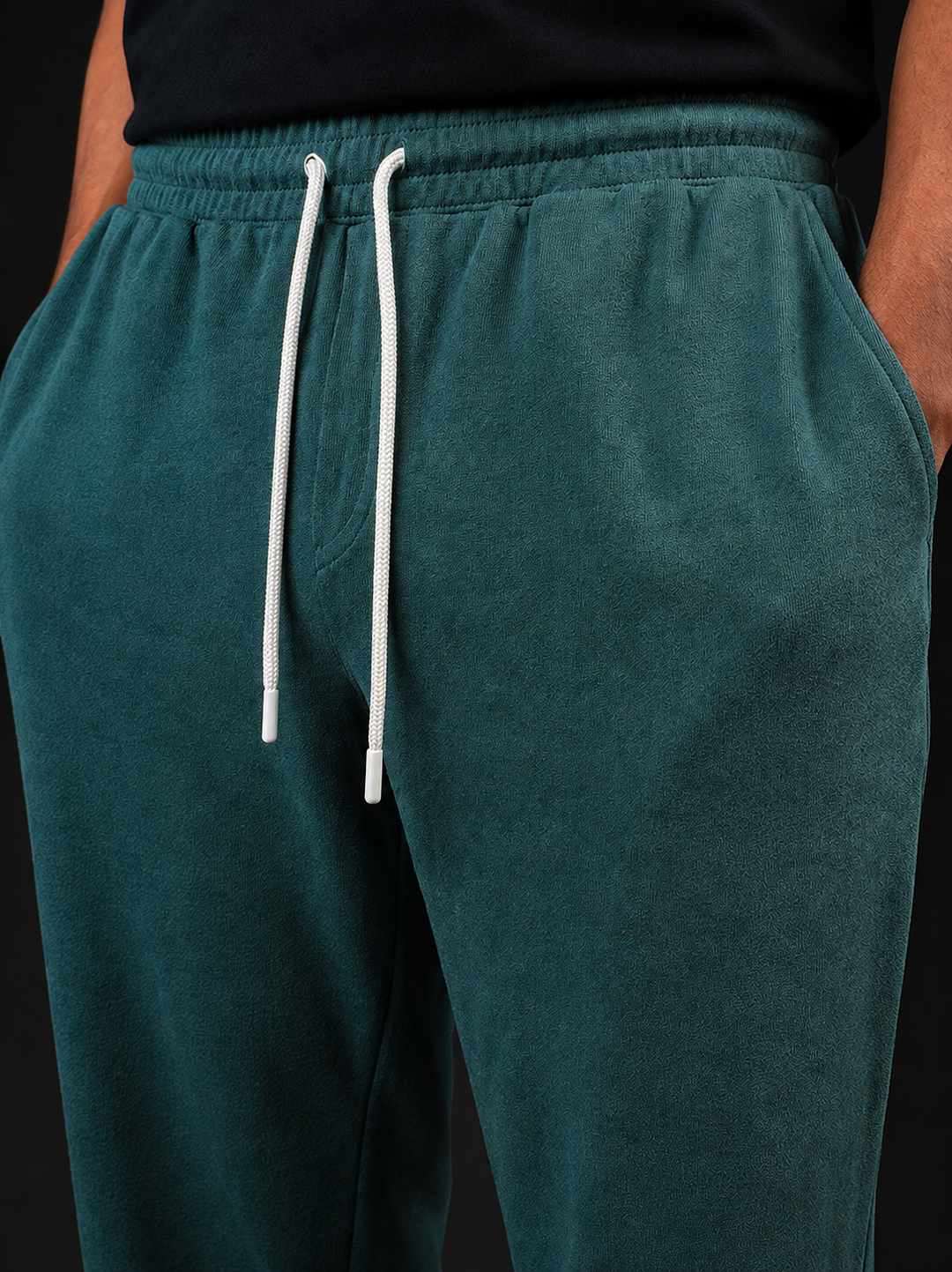 DEW BADGE* WIDE LEG JOGGER #61