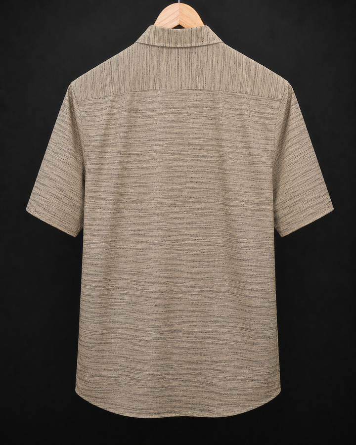 Regal Ember Khadi Texture * SHIRT #25