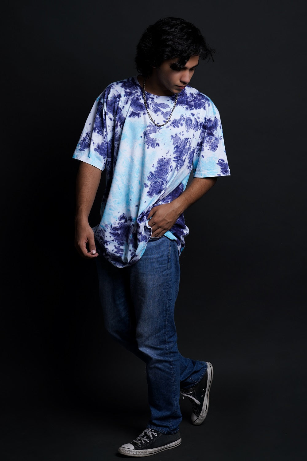 Tie Dye Over Size Tee - RDKLU TIE & DYE OVER SIZE TEE#2