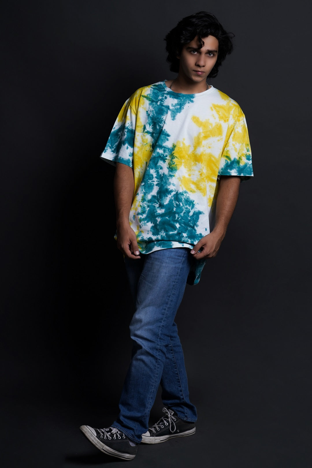 Tie Dye Over Size Tee - RDKLU TIE & DYE OVER SIZE TEE#1