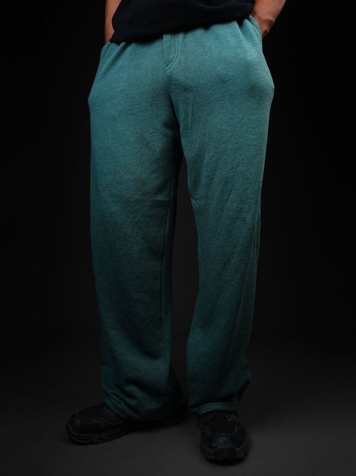 DEW BADGE* WIDE LEG JOGGER #61