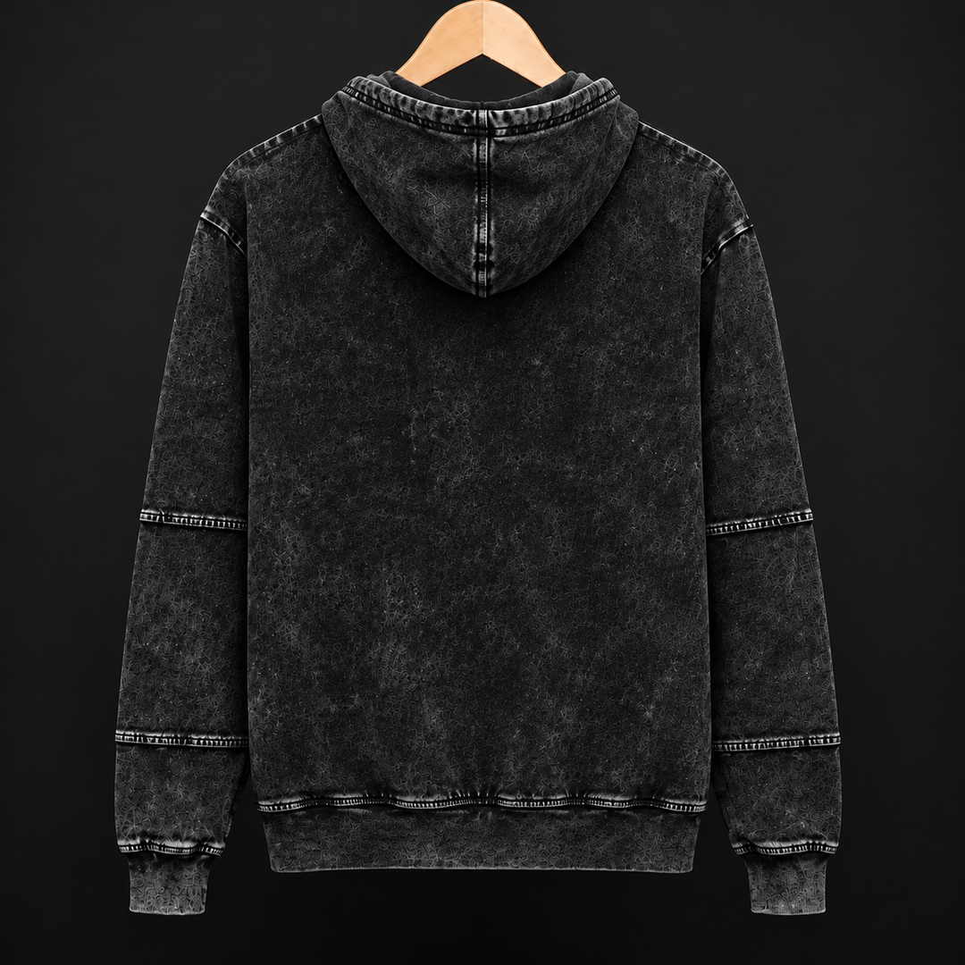 Carbon Drift* Acid Wash Hoodie #44