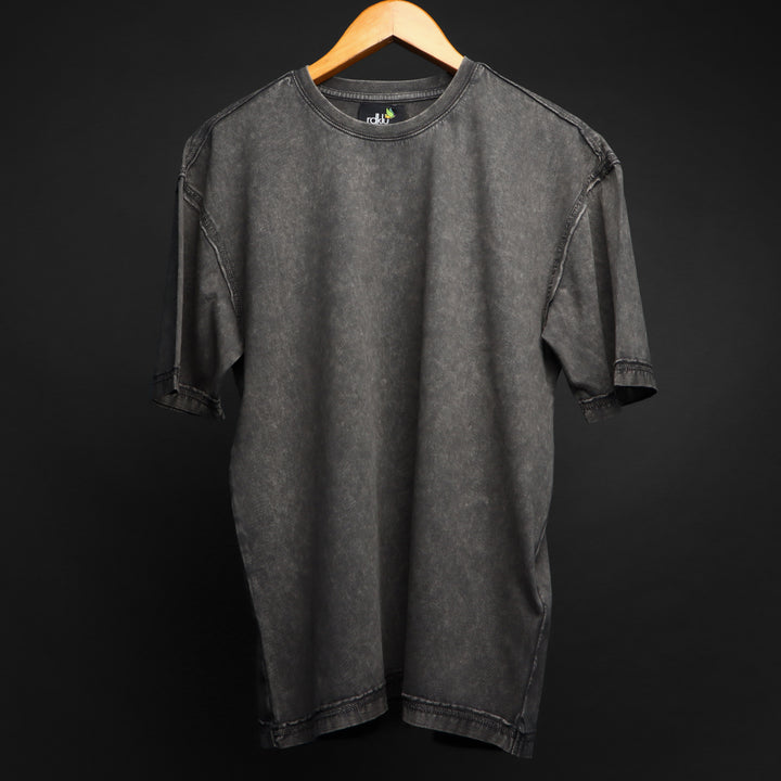 RAW EDGE * ACID HEAVY GSM OVERSIZED  TEE #11