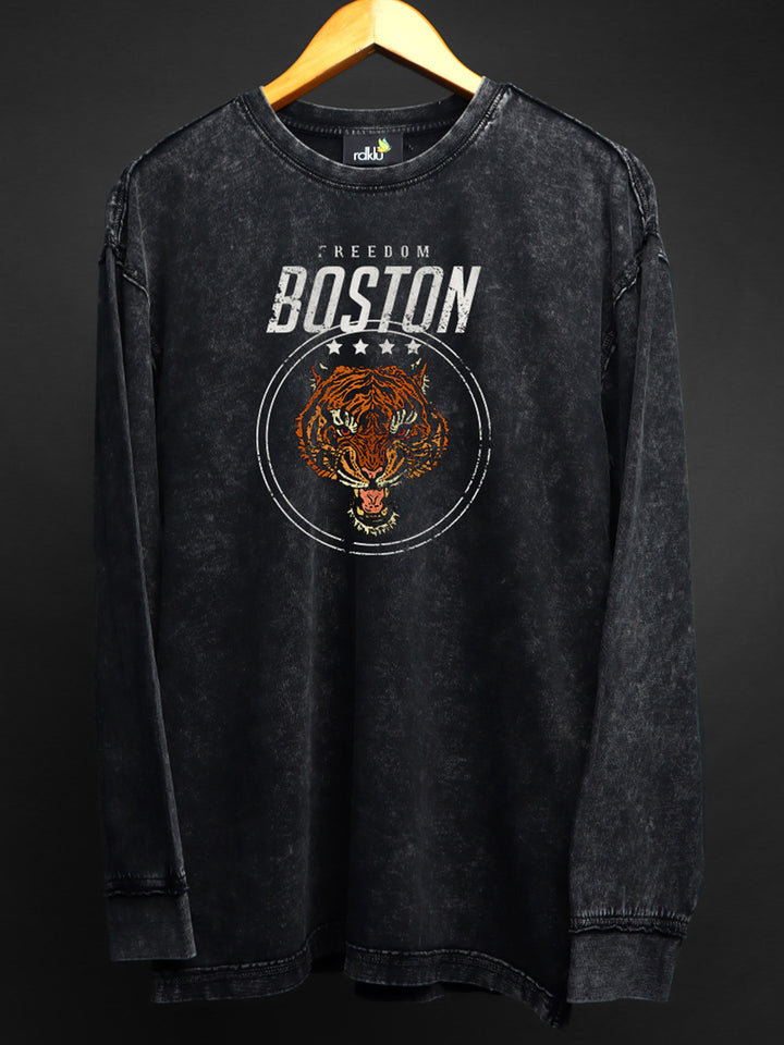SILVER HAZE * WASHED OUT Printed SWEATSHIRT #18