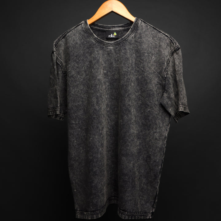 RAW EDGE * ACID HEAVY GSM OVERSIZED  TEE #3