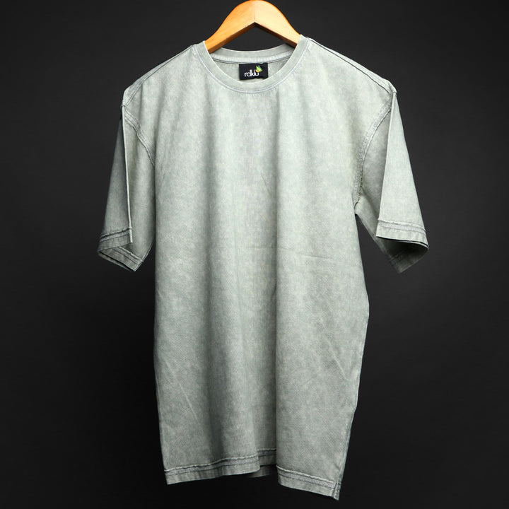 RAW EDGE * ACID HEAVY GSM OVERSIZED  TEE #12