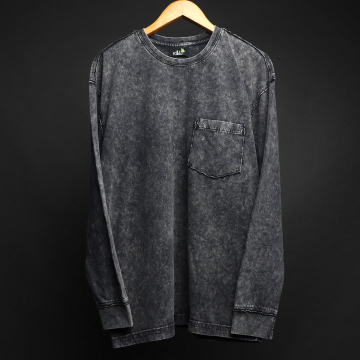 ASH RELIC - RAW EDGE * ACID HEAVY GSM SWEATSHIRT #18
