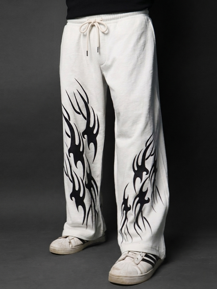 HERETIC * Printed Wide Leg Pant # 20