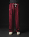 SUEDE WIDE LEG JOGGER #59