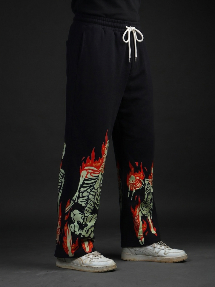 Anarchist * Printed Wide Leg Pant # 40