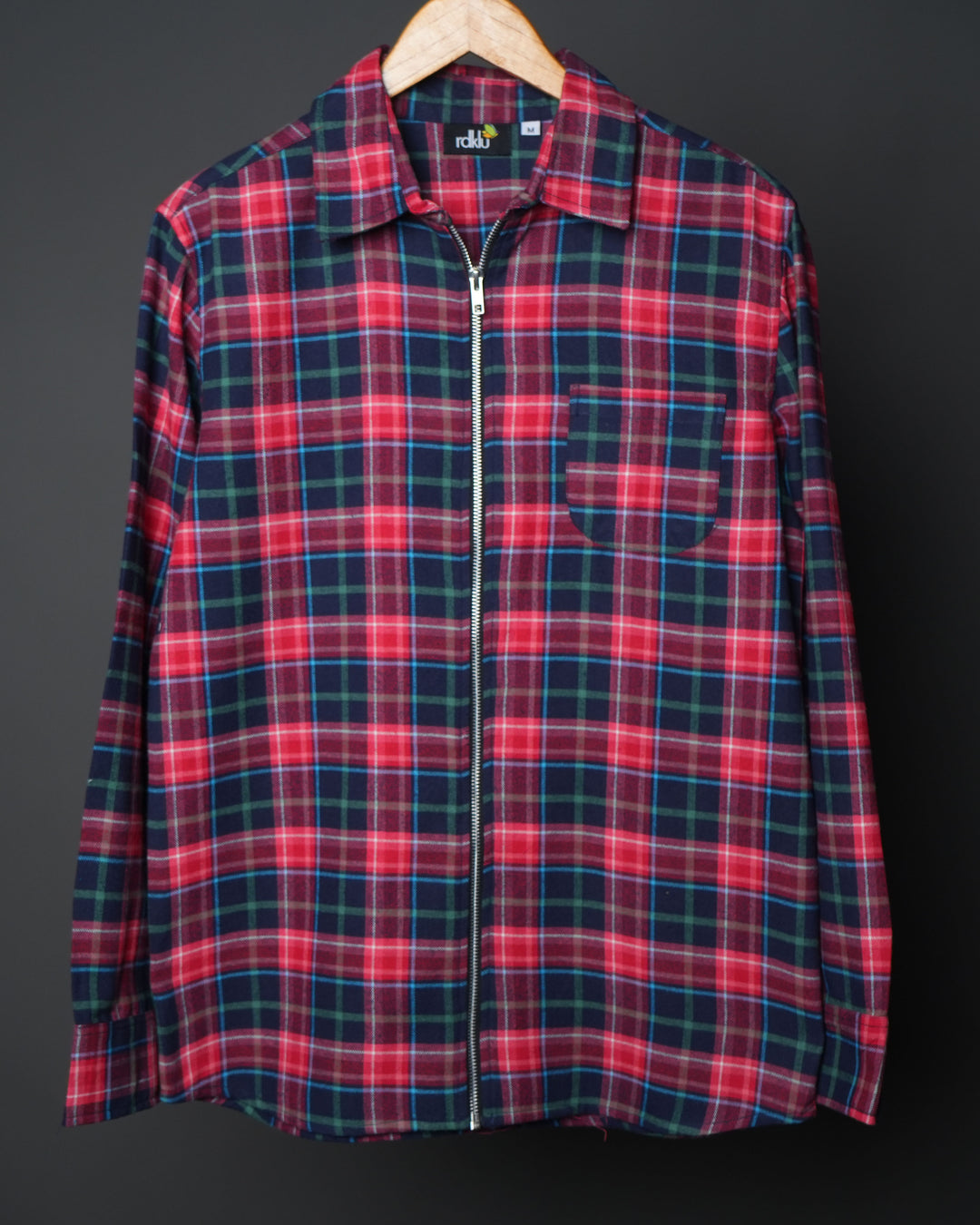Highland Red Zip Shirt #191