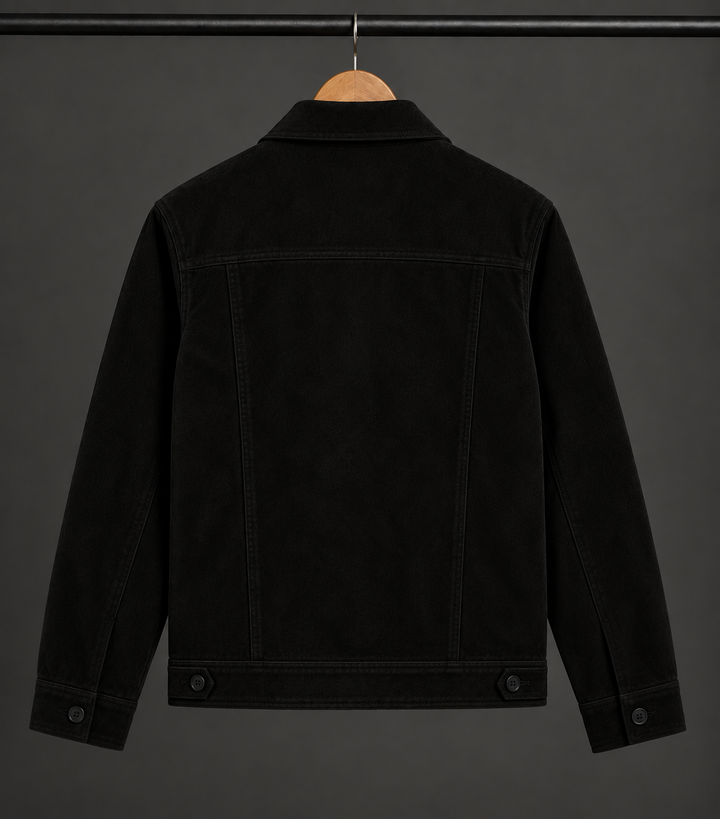 Midnight Noir Trucker Jacket #174