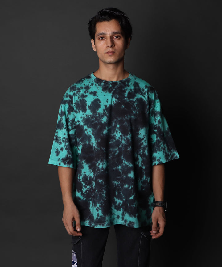 Tie Dye Over Size Tee - Obsidian * RDKLU TIE & DYE OVER SIZE TEE#10