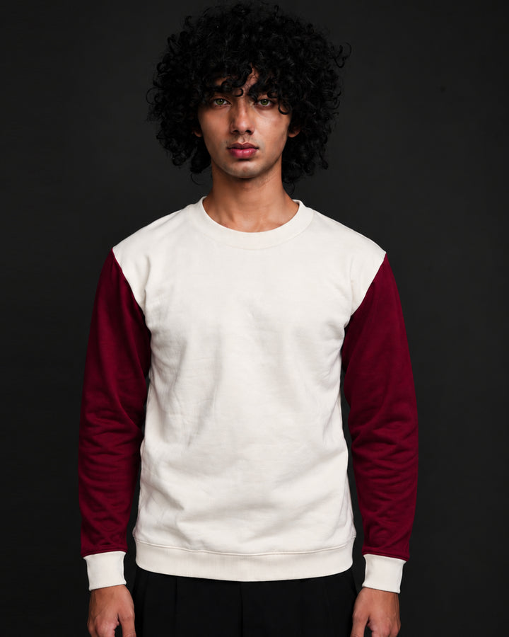 Vintage Campus* Colourblock  Basic Sweatshirt #13