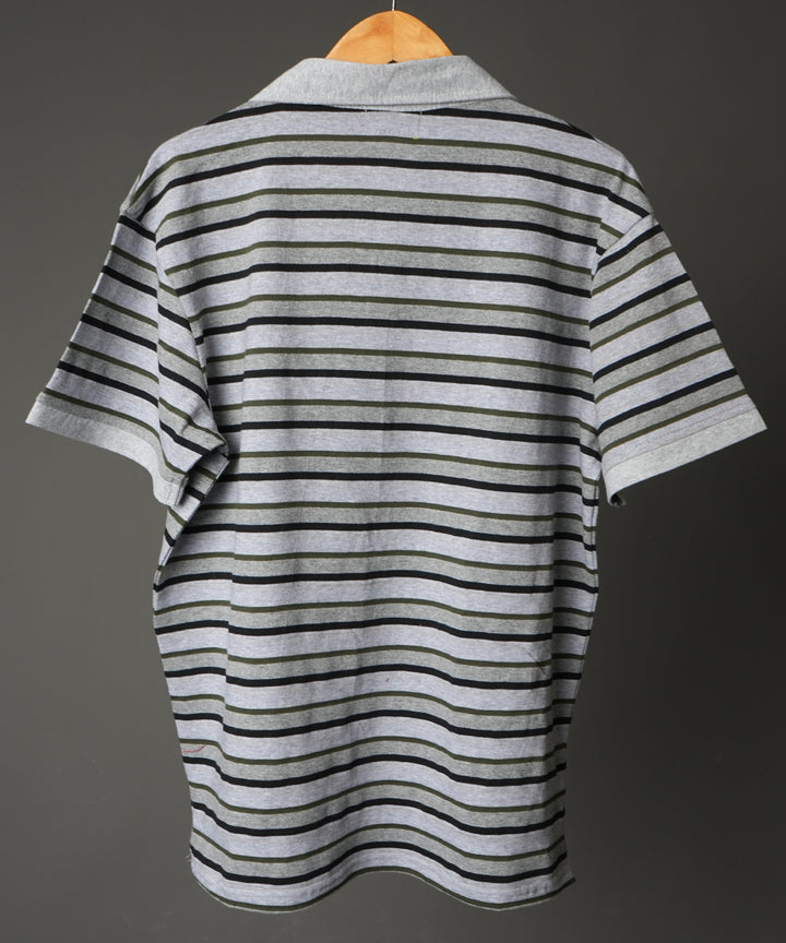 Ashfield Stripe Polo Tee#46
