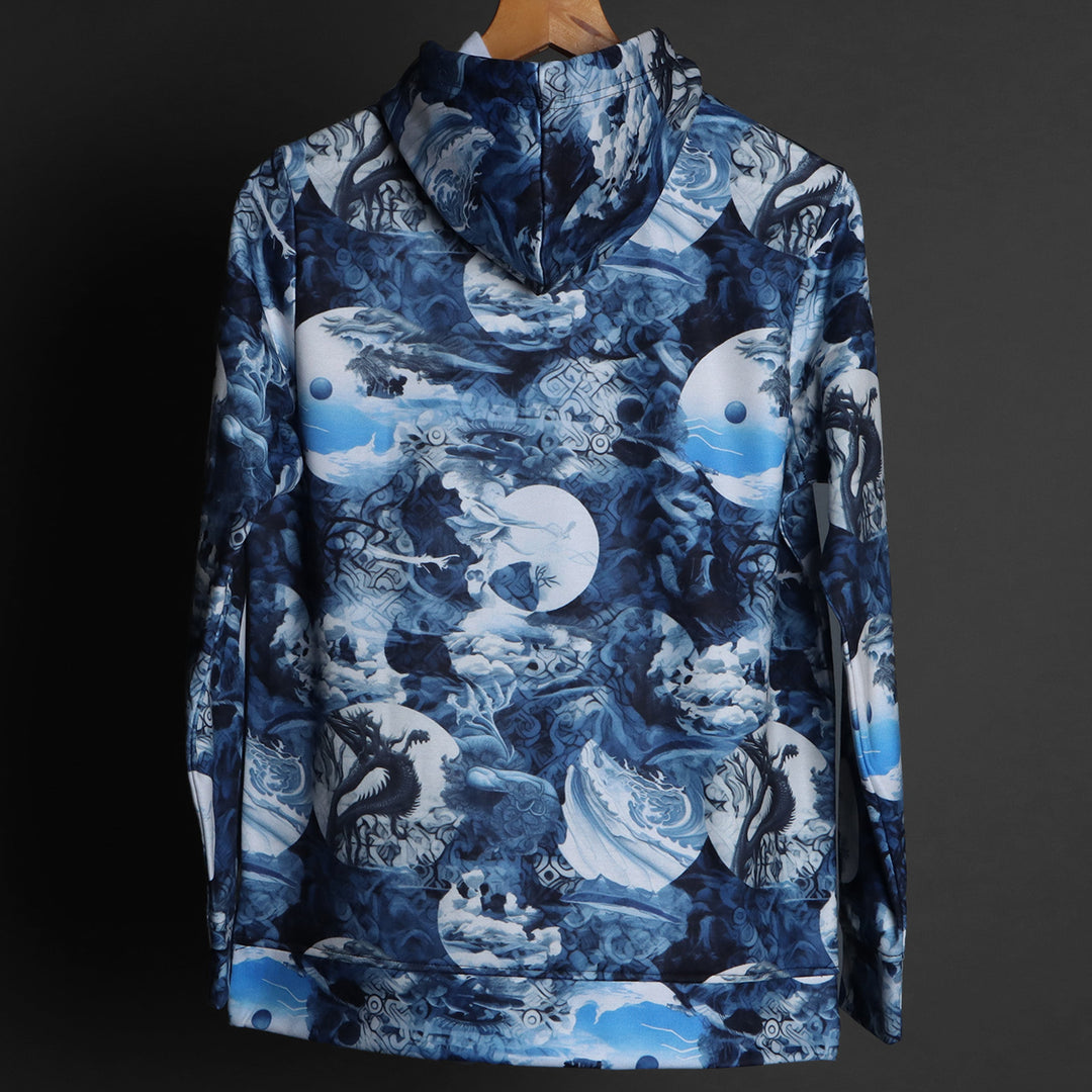 Men's Printed Hoodie - RDKLU-Men's Printed Hoodie#33