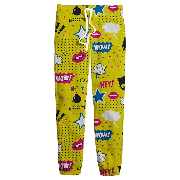 Women's Sweatpants - Pop Wow  - RDKL WTP#41