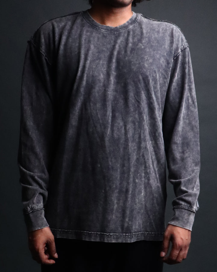 STEEL ASH * VINTAGE LONGSLEEEVES TEE #3