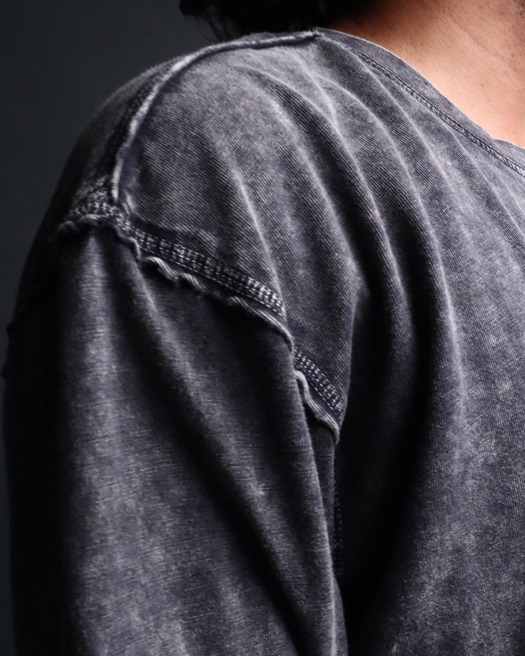 STEEL ASH * VINTAGE LONGSLEEEVES TEE #3