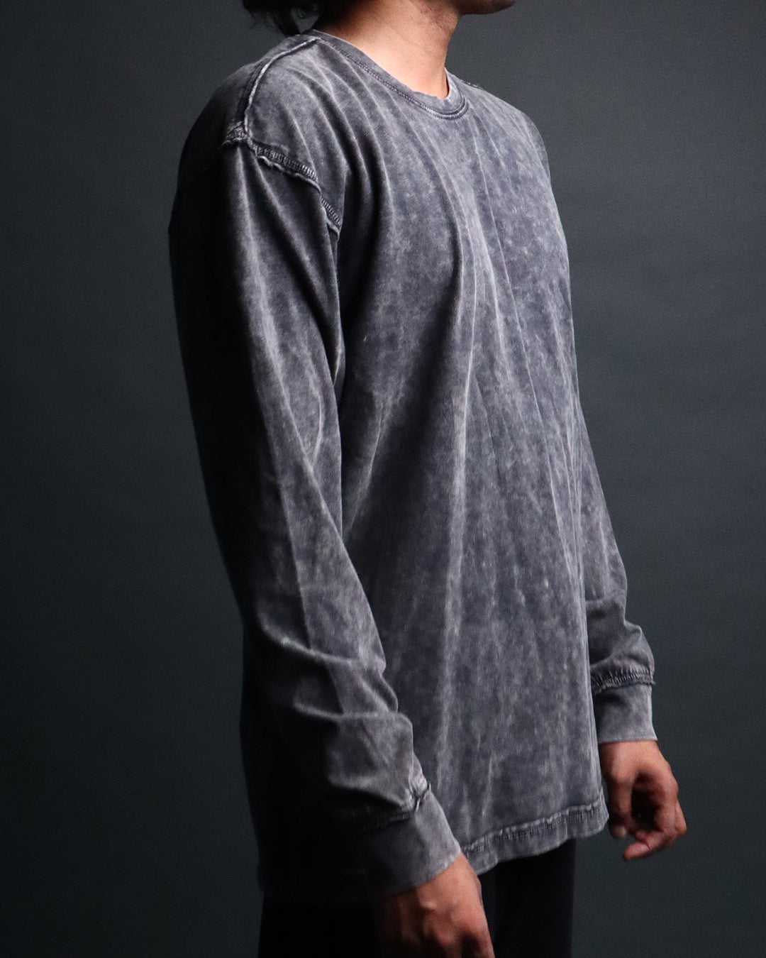 STEEL ASH * VINTAGE LONGSLEEEVES TEE #3